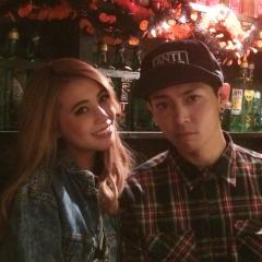 ゆいとジェームス。