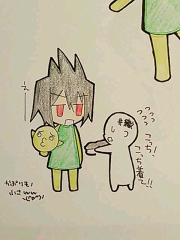 イラストをのんびりと