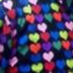 ハート柄のデブ