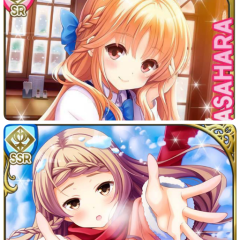 奈央と野々花のトーク