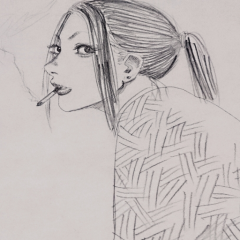 似顔絵でも描こうかな〆(・ω・o)