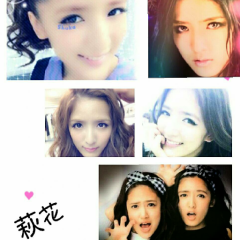 E-girlsの加工画像貼ります❗