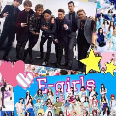画像いっぱい！E-girls＆三代目JSB大好きトーク❤