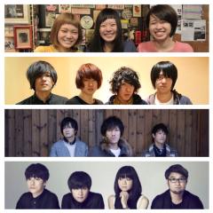 KANA-BOON/backnumber/べぼべSHISHAMO
