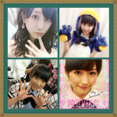 奈子💚玲奈❤美久💙麻友