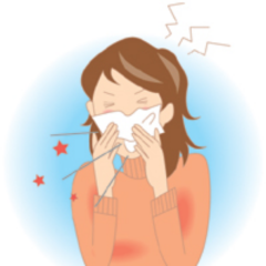アレルギー性鼻炎の 人集めて下さい…