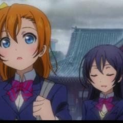 穂乃果と海未のトーク