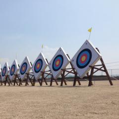 アーチェリーしてる人はなそー！