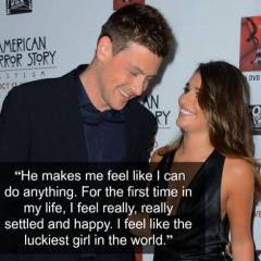Lea Michele と Monchele 好きな人話そ