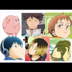 ホーク・及川さん・キング・影山・研磨・真