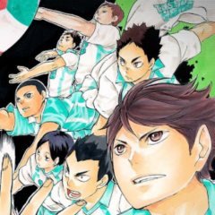 青葉城西高校　男子バレーボール部　部室にて