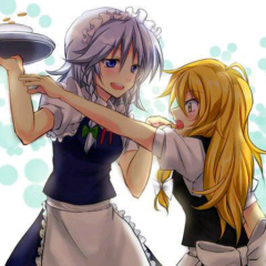 もえ 魔理沙＆妹紅好きよ、さくまり派