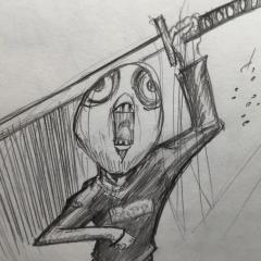 私の絵がイカれてる件について