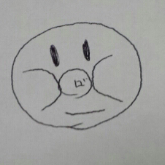 アンパンマンだって真顔の時もあります。