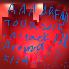 AAA ARENA TOUR2015 名古屋２日目参戦部屋