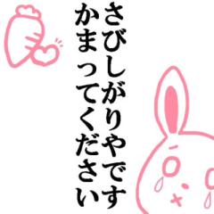 かまってください😭