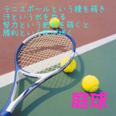 ソフトテニス部です