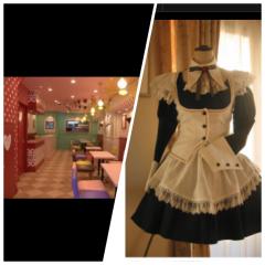 暗殺教室の女子メイドだよ。だいたいの代金は、100〜1000円