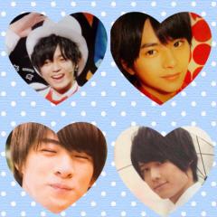 勝利と廉と北斗と紫耀と瑠花のトーク