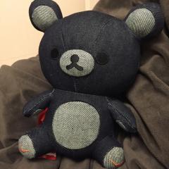 あおいくまのにんぎょう