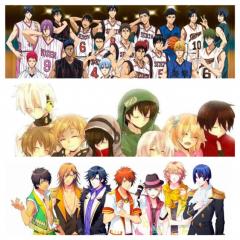 カゲプロ、黒バス、うたプリのなりきりしましょう！