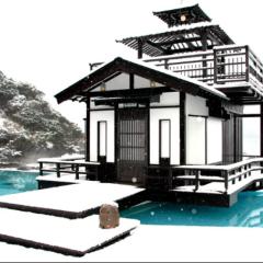 雪の中でサボった宿