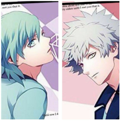 美風藍と黒崎蘭丸のトーク