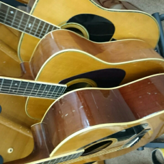 ギターひけないよ。