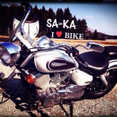 バイク好きです♪