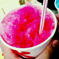 イチゴかき氷🍓🍓🍓