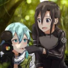 キリトとシノンのトーク