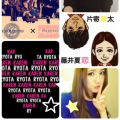 KARENとRUNAの仲良しtalk♥