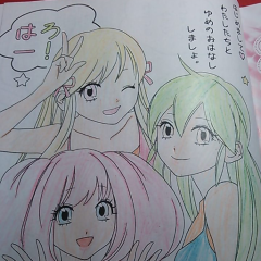 イラスト大好き！将来漫画家になりたいなー