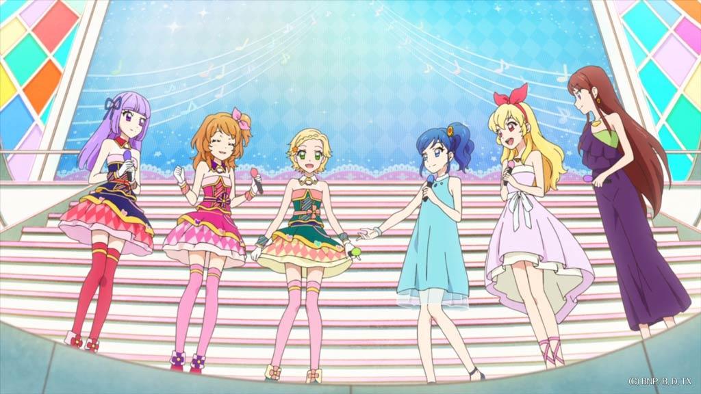 アイカツ！　ミュージックアワード　タペストリー 声優&AIKATSU☆STARS！】成長したステージに興奮! 「アイカツ