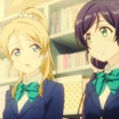 絢瀬絵里と東條希のトーク