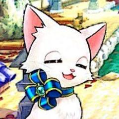 "つぶやけ！"白猫