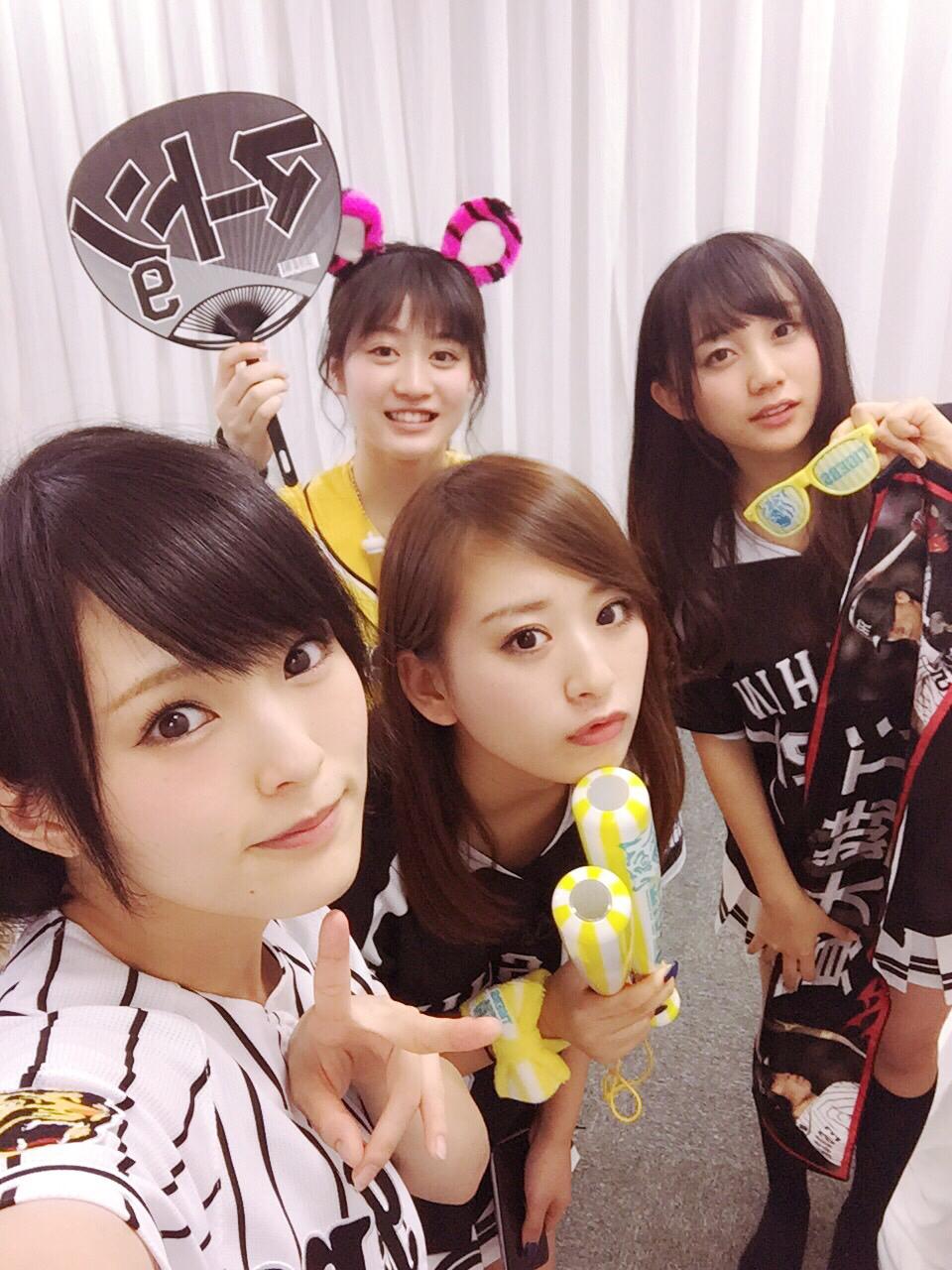 山本彩と薮下柊と木下春奈と川上千尋の野球討論 755