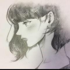 暇なので イラスト描いてみます😗(おっさんが…😒)
