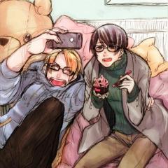 ヘタリア大好きな人と語りたいです♪主に日米について