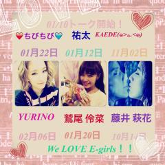 KAEDE(๑>؂<๑)と祐太とちびちびのトーク