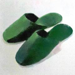 思わずスリッパ