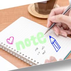 noteに何を書こうかな♪