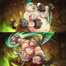 結果にコミットする2人