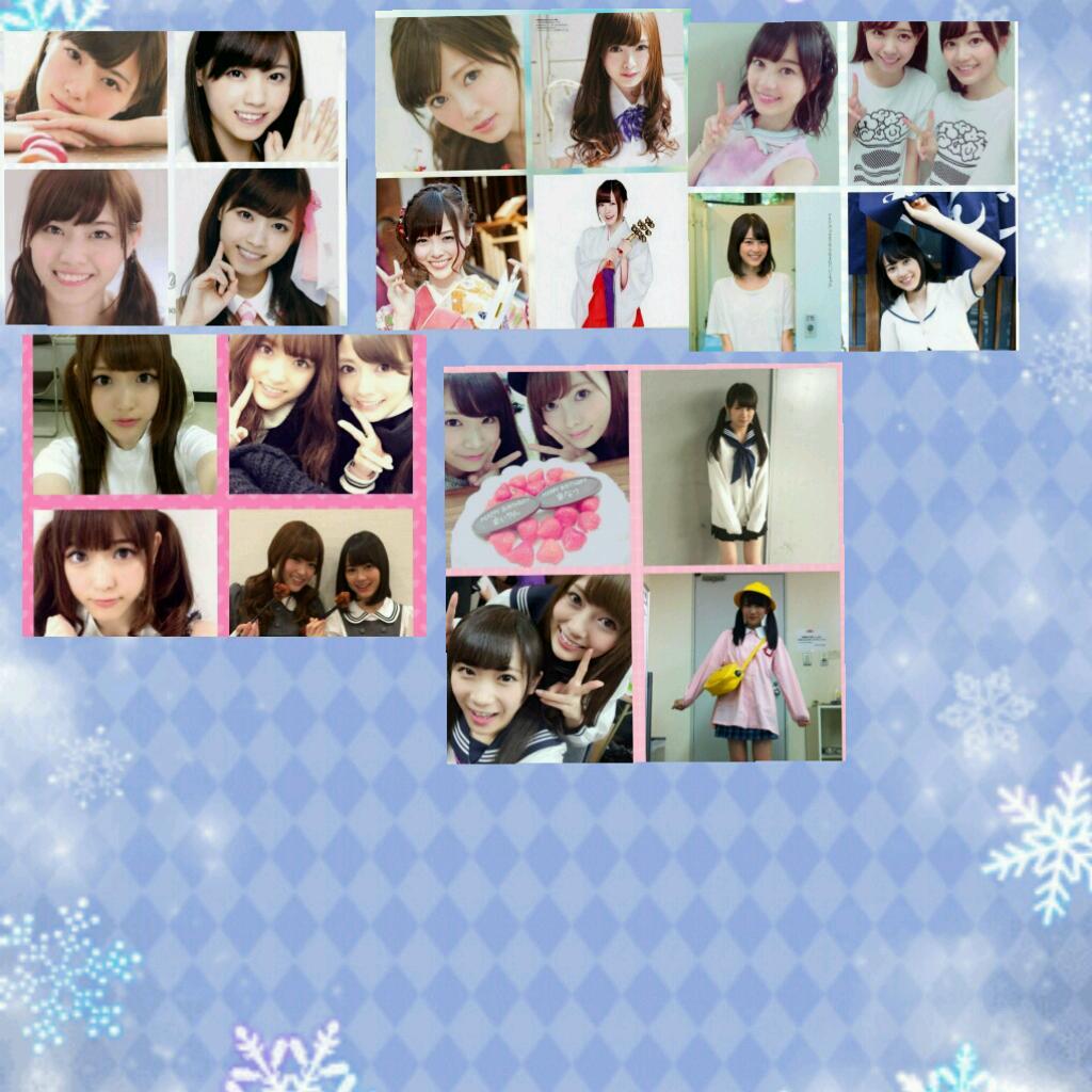 生田絵梨花ちゃんと白石麻衣ちゃんと西野七瀬ちゃんとか大好きな人♪
