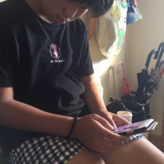 初代応援団一家(campanule chinoise)