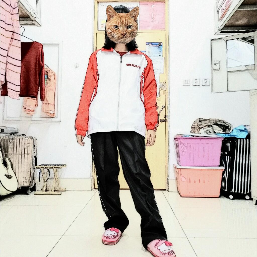 中国の女の子の学校の制服