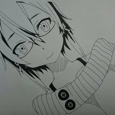 アゼル⊿模写練習中