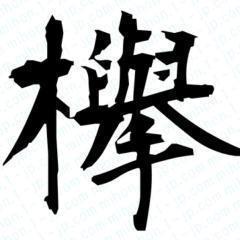 欅の字上達中⊿