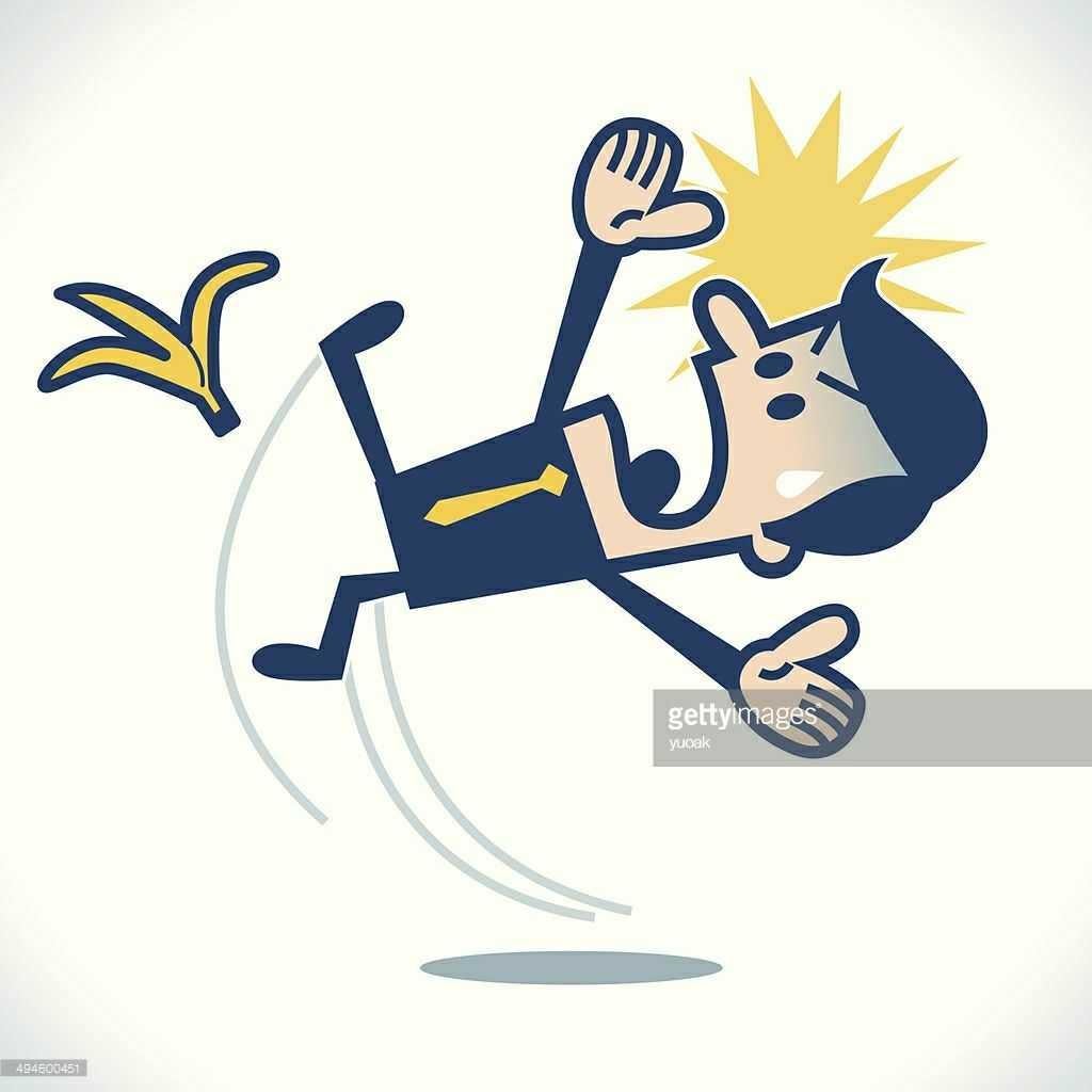 劇場で転けた人