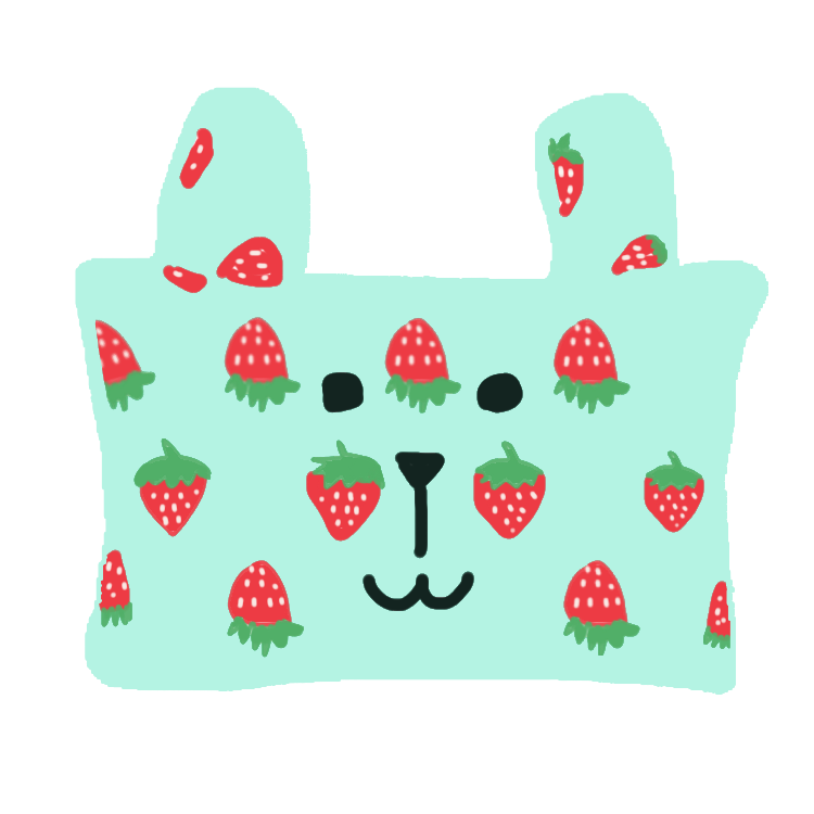 イチゴ枕 🍓